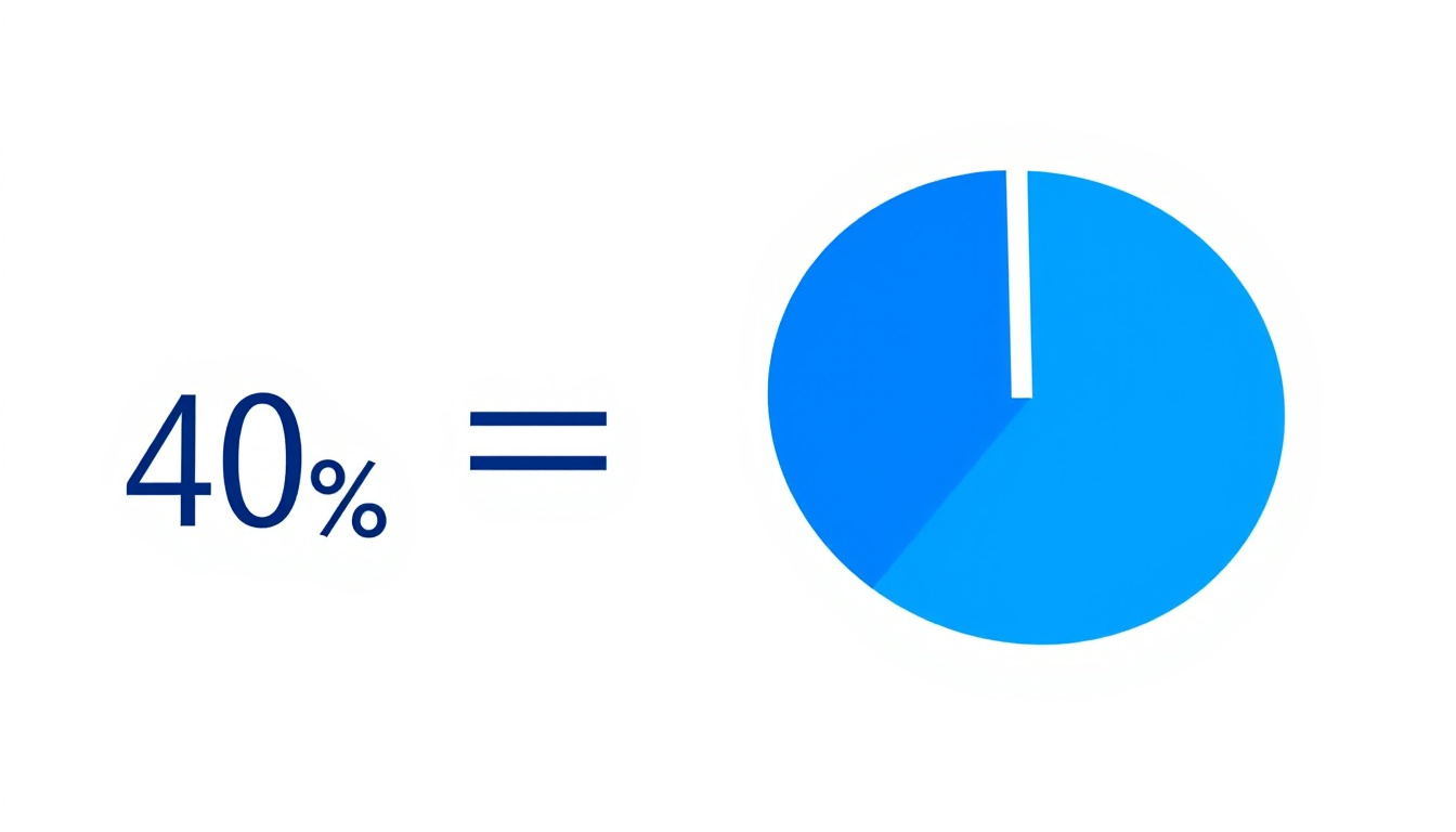 2/5 as a Percent: How to Convert Step by Step (40%)